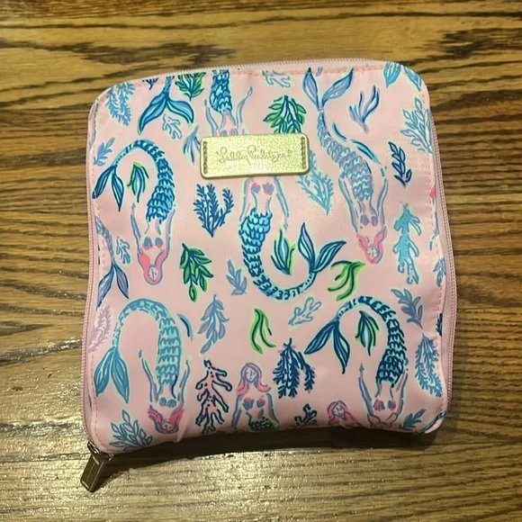 Lilly Pulitzer Getaway packable tote Pink Blossom Girls Night Out NWOT - Picture 2 of 6